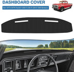 FIILINES Dash Cover for Ford F-100 F-150 F-250 F-350 Bronco 1973-1979, Dashboard Mat Accessories Dash Cover Sunshade Nonslip 