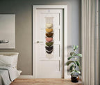 Boho Baseball Cap Hanger-1 Pack-Macrame Hat Organizer for Ball Caps Holder Over Door, Hat Rack for Wall, Cap Rack for Decorat