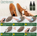 KIEMT Premium Suede and Nubuck Care kit,Leather Cleaner and Conditioner,Suede Protector Spray,Double Face Leather,Suede Clean