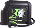 Slime 40084 Tire Inflator, Cordless, Portable Air Compressor Pump, Lithium Ion Battery and LED Light, Rechargeable, 8 min Inflation