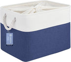 Large Storage Baskets- 16x12x12 inch Storage Bins for Shelves and Closet Organizing, Foldable Fabric Bin for Home Organizatio