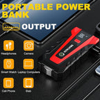 Scatach 3000A Car Battery Jump Starter,12V Jump Starter Battery Pack Portable (up to 9.0L Gasoline and 7.0L Diesel Engine),