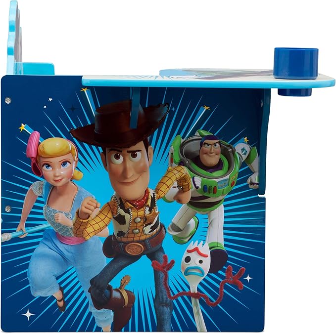 Delta Children Chair Desk with Storage Bin, Toy Story 4