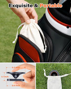 A2C Alloy Magnetic Golf Cart Phone Holder for MagSafe iPhone, Unique Golf Gifts for Men Golfers Dad Father, Golf Gift for Him Husband, Golf Accessories Essentials Gadgets Fits EZGO, Club Car, Yamaha