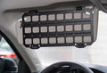 TACNEX Car Sun Visor Organizer Vehicle Rigid MOLLE Panel Tactical Gear Rack EDC Pouch Tool Holster Bag Holder Visor Cover Truck Equipment Mount Plate Modular Storage Shelf Auto Accessories