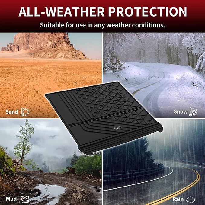 LASFIT Cargo Liner Fit for 2022-2024 2025 2026 BMW IX xDrive45 xDrive50 xDrive60 M60 M70, All Weather Protection TPE Car Trunk Mat for BMW IX Accessories, Anti-Slip, Black