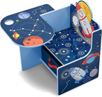 Delta Children Space Adventures Chair Desk with Storage Bin - Ideal for Arts & Crafts, Snack Time, Homeschooling, Homework & 