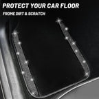 NBTEPEM Black Bling Car Floor Mats Full Set, Universal Fit Most Cars,SUV, Trucks, 4 pcs Sparkle Glitter Diamond Carpet for Women Girls with Anti-Slip Pad (Black Diamond)