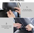 ONE PIX Backseat Car Organizer Mats Back Seat Organizers and Storage Bag with Touch Screen Tablet Holder for Kids Toddlers Seats, Travel Accessories, Road Trip Essentials (2PCS)