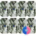 8Pcs 40g Rechargeable Gun Safe Dehumidifier, Blue to Pink Color Indicating Silica Gel Desiccant Canister - Camouflage,
