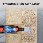 Candy Corded Stick Vacuum Cleaner, Powerful Suction Handheld Vacuum with One-Click Dust Disposal, 3-in-1 Use for Hard Floor, 