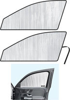 YelloPro Side Window Front Seat Sunshade (Set of 2) Custom Fit for 2020 2021 2022 2023 2024 2025 2026 Mercedes-Benz GLB-Class SUV, UV Reflector Sun Protection Accessories (Made in USA)