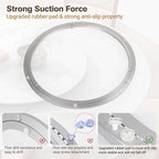 20 Inch Lazy Susan Aluminum Alloy Rotating Turntable Bearing, Non - Slip Metal Bearing Swivel Plate Hardware for Dining and W