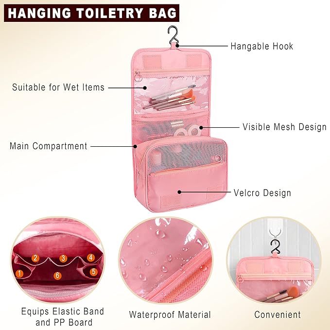 Packing Cubes, 8 Pcs Travel Packing Organizers for Suitcases, Large Capacity Travel Luggage Organizers Set includes 8 Storage