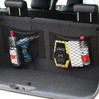 Universal Mesh Cargo Net for Car Trunk Storage,Elastic Small Automotive Cargo Net Pocket Wall Sticker Organizer Pouch Bag Stor