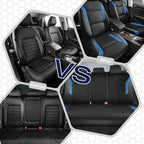 Skechers Memory Foam Car Seat Covers, Air Cool Mesh Thick Seat Covers, Car Seat Cover Full Sets, Airbag Compatible, Automotiv