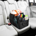 Car Organizer - Automotive Organizer for Front And Back Seat or Floor, Car Caddy Organizer with Divide, Handles and Multiple