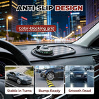 Universal Anti-Slip Car Dashboard Mat with Temporary Parking Number, Multi-Functional Mobile Phone Holder for Phones, Sunglas