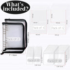Transparent Jewelry Storage Book Travel Jewelry Organizer Earring Organizer Case Bracelet Holder for Necklace Ring with Anti 