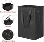 efluky Slim Laundry Basket, Narrow Laundry Hamper with Handles, Collapsible Dirty Clothes Hamper, Tall Laundry Bin for Laundr