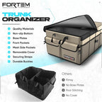 FORTEM Trunk Organizer For SUV Car Trunk Organizer, Foldable Storage, Car Accessories for Women Men, Collapsible Bag, Perfect C