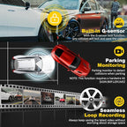 Dash Cam Front and Rear: 4K+2.5K Dual Channel Dash Cam-5GHz WiFi, GPS Dash Camera for Cars with 64GB Card, 2.0" IPS Screen, A