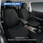 Skechers Seat Covers, Premium Breathable Polyester Seat Covers, Car Seat Covers Front Seats Airbag Compatible, Automotive Com