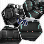 Skechers Memory Foam Car Seat Covers, Air Cool Mesh Thick Seat Covers, Car Seat Full Sets, Airbag Compatible, Automotive Comf