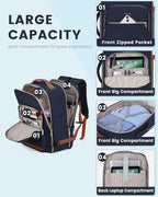 LOVEVOOK Travel Backpack for Women & Men 40L,Airline Approved Carry On Backpack Travel Essentials,TSA Carry on Luggage,Waterp