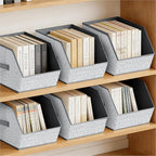 Homsorout Large Closet Storage Cubes - Closet Storage Bins with Dual Handles for Clothes, Towels, Toys, Shelf Organizer Bins 