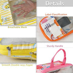 7 Pcs Compression Packing Cubes for Travel Luggage, Lightweight Suitcase Organizer Bags Set, Compression Packaging Cube for T