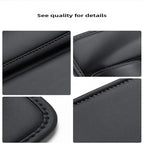 Car Seat Gap Organizer & Cup Holder Expander - Anti-Slip Design, Universal Fit for SUV/Truck, Prevent Phone/Keys Falling (Black)