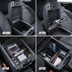 Center Console Organizer (3-piece set) for Tacoma 2016-2023 - for Tacoma Accessories