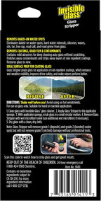 Invisible Glass 91411-6PK Glass Stripper – Hard Water Spot Remover – Strips Coatings, Waxes, Oils & Road Film – Preps Windshi