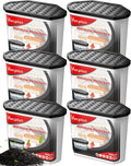 Vacplus Moisture Absorbers 6 Pack, Portable Humidity Absorber Boxes for Your Bathroom, Closet & Car, Dehumidifier with