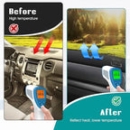 FIILINES Dash Cover for 2014-2021 Toyota Tundra, Dashboard Mat Accessories Dash Cover Sunshade Nonslip Mesh Protector No Glar