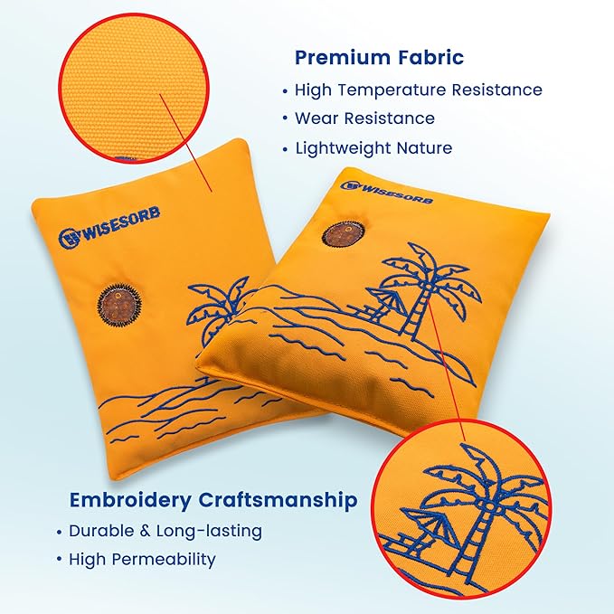500g 2pcs Rechargeable Car Dehumidifier Moisture Absorbers Bags, Reusable Desiccant Color Indicating Silica Gel Packets,