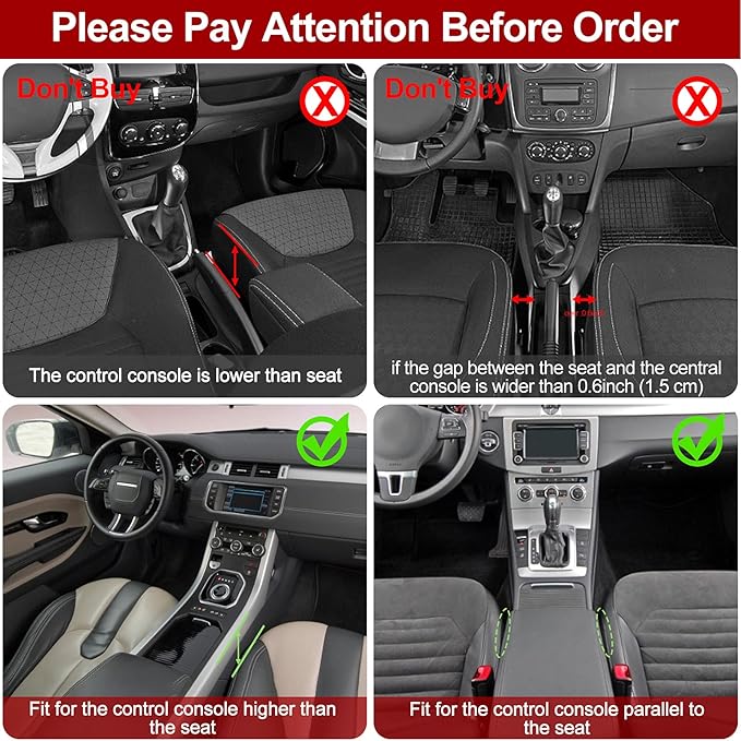 MORDEN MS 2 Pack Car Seat Gap Filler Organizer, Automotive Front Seat Storage with Cup Holder, Auto Console Side Extra Storage Boxes - Passenger & Driver Side
