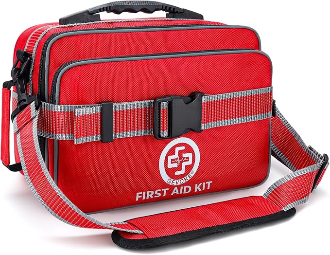 Professional 500 Piece Emergency First Aid Kit for Home, Car, Travel, Camping, Truck, Hiking, Sports, Office, Vehicle & Outdo