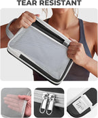 Percover Compression Packing Cubes 6-Piece Set, Packing Cubes Compression for Travel with Multi-Size Organization, Travel Org