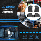 Nilight TPE Floor Mats for Nissan Altima 2013 2014 2015 2016 2017 2018, All Weather Custom Fit Heavy Duty Floor Liners