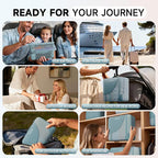 11 Set Packing Cubes for Travel, Gifts for Women Mom Kids, TSA Approved Bags for Makeup, Cosmetic, Toiletry, Suitcase Organiz