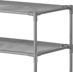 Whitmor Spacemaker 6-Tier Shelves, Gunmetal