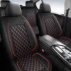Car Seat Covers Full Set, Breathable and Waterproof Napa Leather Car Seat Cover, Interior Universal Fit for Cars, Sedans, SUV