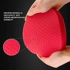 Red T10 Ultra-Fine Finishing Pad, 3Pcs 5.5 Inch Buffing Polishing Pads for 125mm Backing Plate Compound Buffing Sponge for Car Buffer Polisher Compounding, Polishing and Waxing-FPTSS5R-3