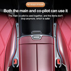 Car Seat Gap Filler, Leather Car Gap Filler Universal Fit for Most Cars and Trucks, Fill The Gap Between Seat and Consoles, Prevents Things from Falling Out, Pack of 2 PCS (Red)
