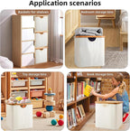 Cube Storage Bin 12 Inch -2 Pack,Collapsible Cube Storage Organizer with Handles,Fabric Storage Bins for Cubes Storages,Squar