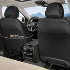 FLORICH Seat Covers Full Set Automotive Seat Covers Front and Rear Car Seat Cover Leather Air Mesh Seat Cushion 5 Seats Airba