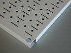 Wall Control 30-WRR-100GVB Galvanized Steel Pegboard Starter Kit