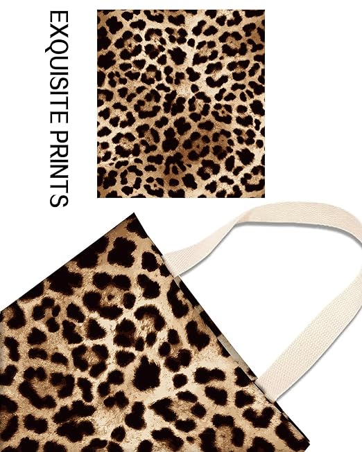 Car Trash Can, Durable Hanging Car Trash Garbage Bag, Cute Automotive Garbage Cans Organizer, Cute Leopard Skin
